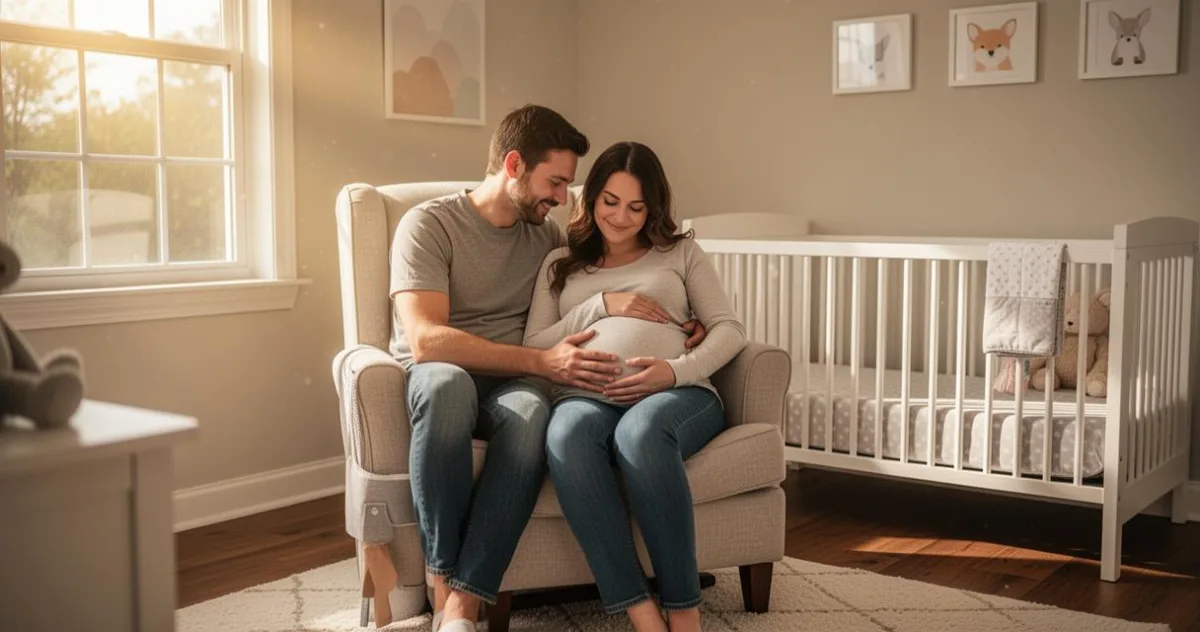Les premiers mouvements de bébé : comment papa peut les sentir sous le ventre