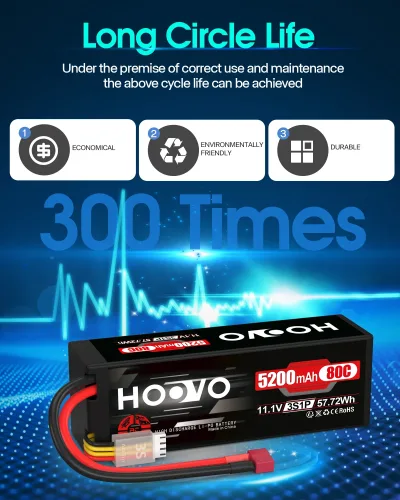Batterie LiPo 3S 5200 mAh, lot de 2 – image 3