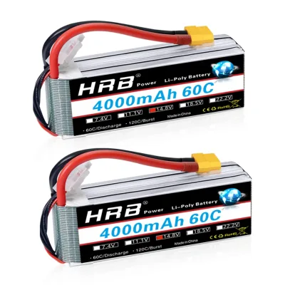 Batterie LiPo 4S 14,8 V 4000 mAh XT60