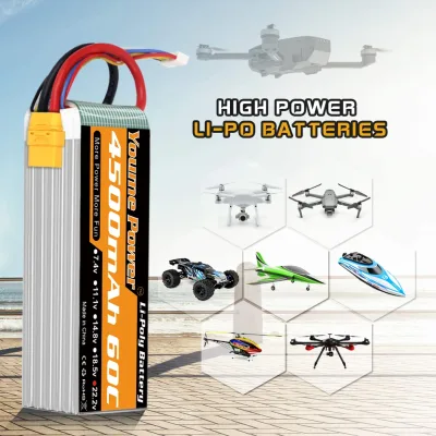 Batterie LiPo 6S 22,2 V 4500 mAh – image 3