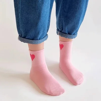 Chaussettes mi-mollet enfant, lot de 5 paires – image 2