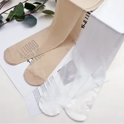 Collants fins unis pour fille, été – image 3
