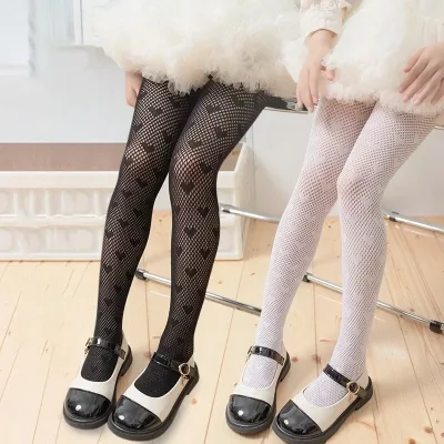 Collants unis en nylon pour fille – image 2