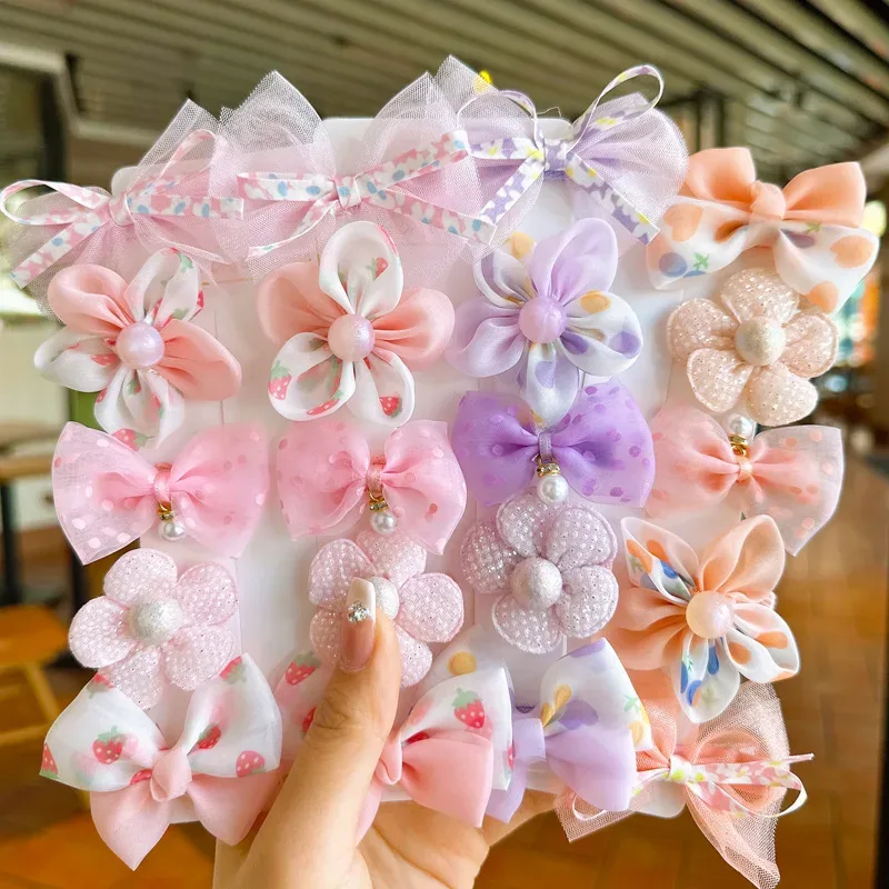 Lot de 10 pinces à cheveux pour bébé fille