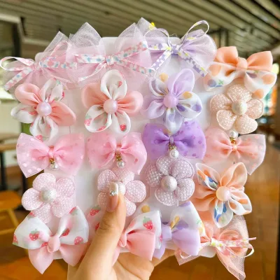 Lot de 10 pinces à cheveux pour bébé fille