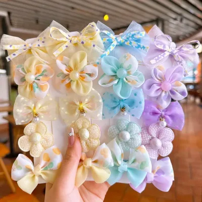 Lot de 10 pinces à cheveux pour bébé fille – image 2