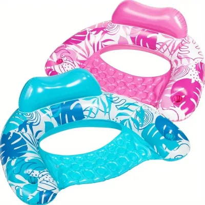 Lot de 2 chaises gonflables de piscine