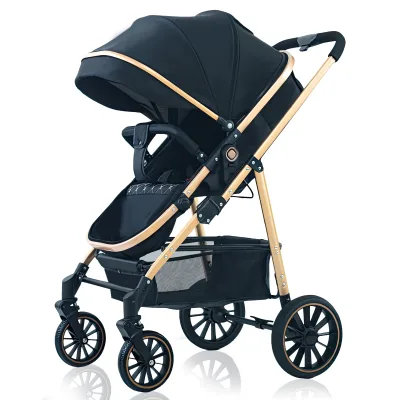 Poussette pliable légère à quatre roues
