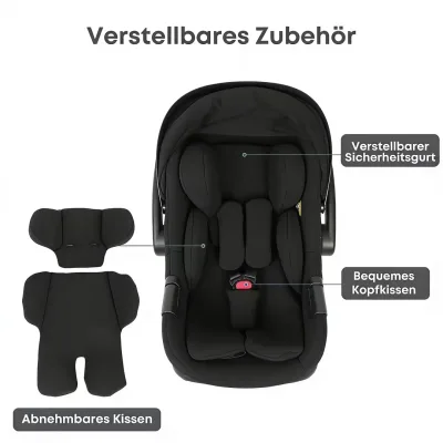 Siège auto bébé i-Size avec base Isofix – image 3