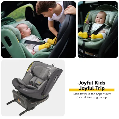 Siège auto bébé pivotant à 360 degrés – image 3